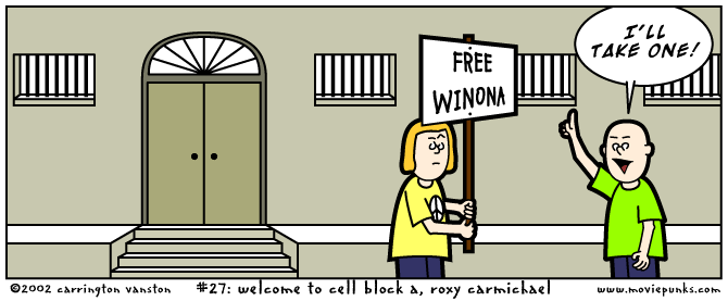 Welcome To Cell Block A, Roxy Carmichael